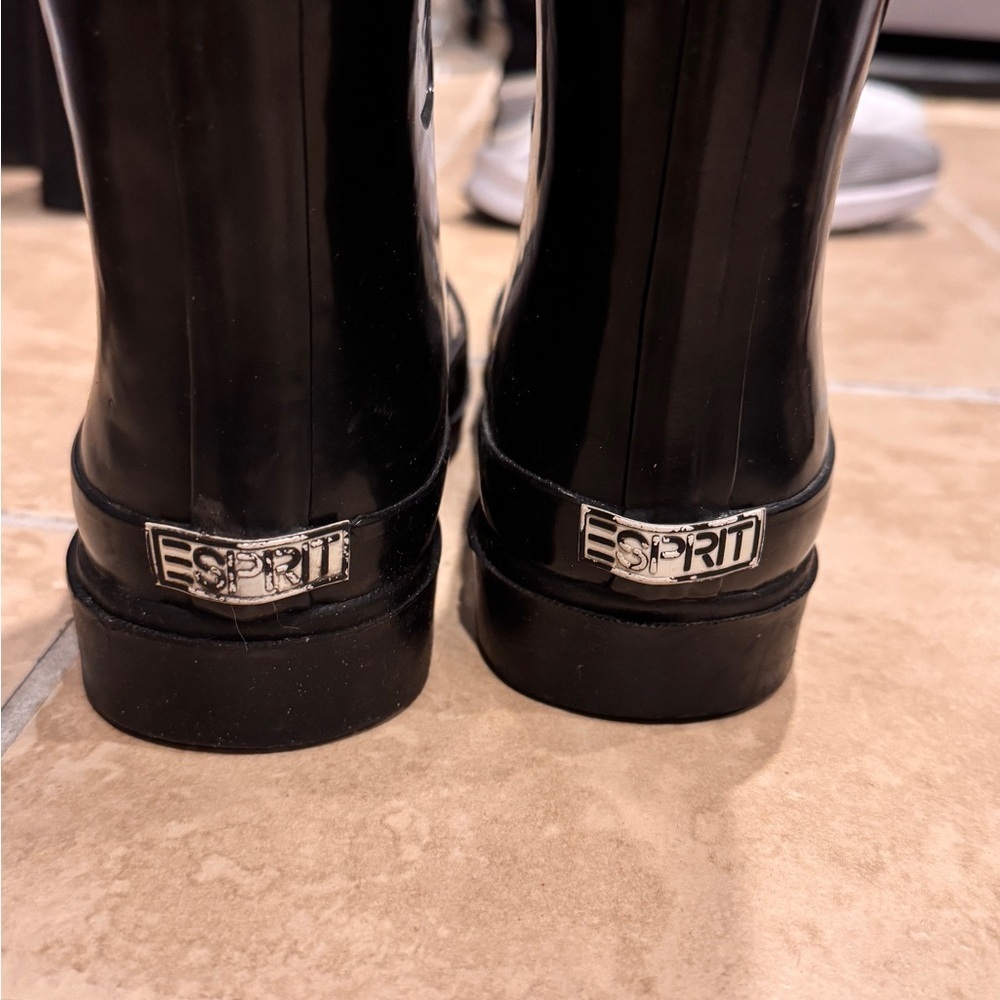 Black Rain Boots ESpirit - Picture 3 of 5
